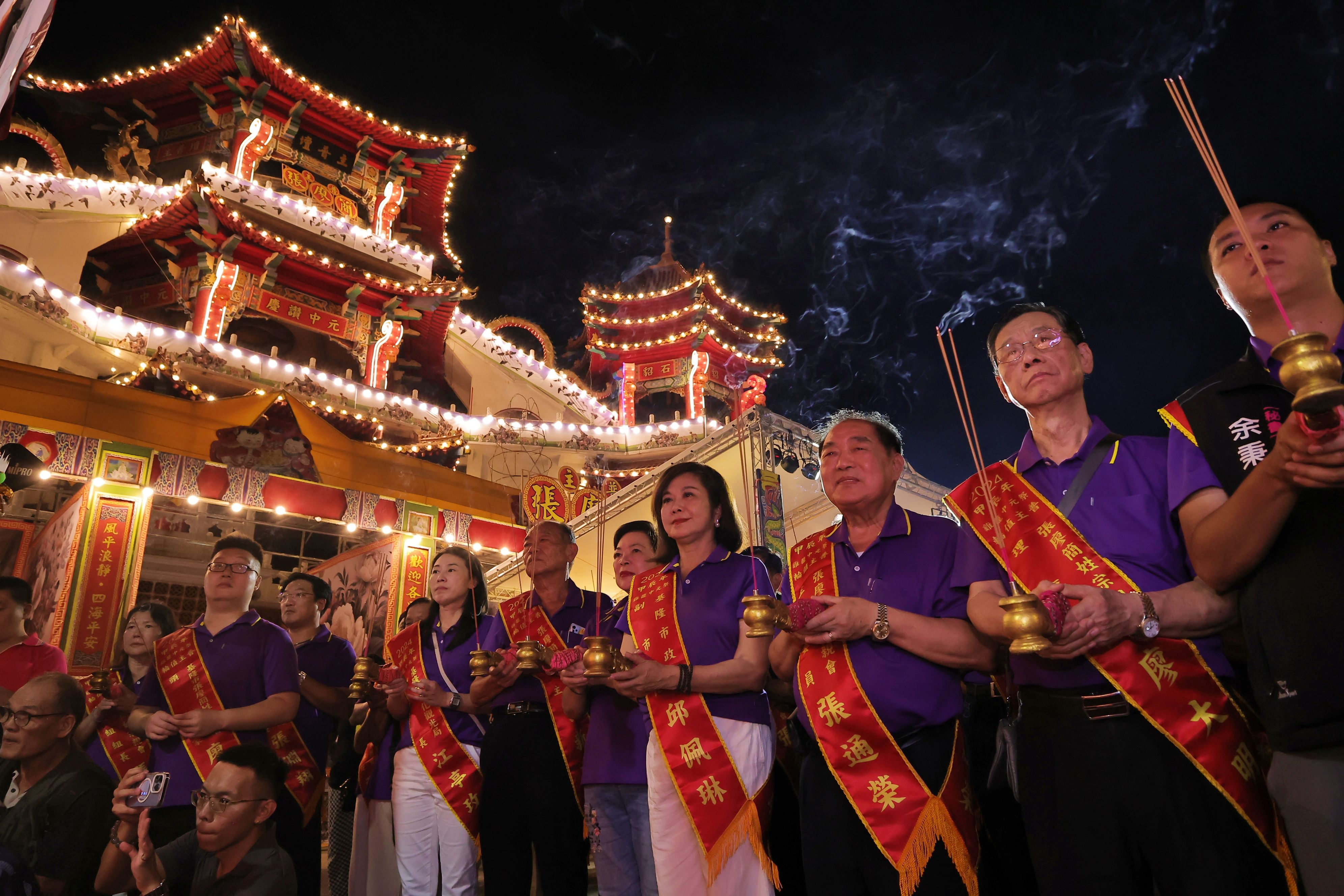 ▲甲辰鷄籠中元祭普度大典。（圖／記者郭世賢翻攝）