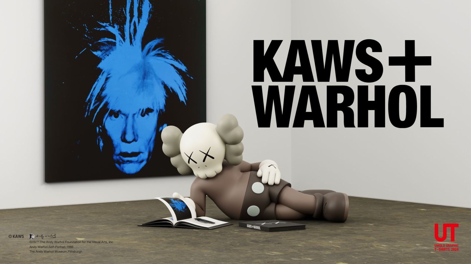 KAWS + Warhol UT系列將在本週五（23日）上市。（台灣優衣庫提供）