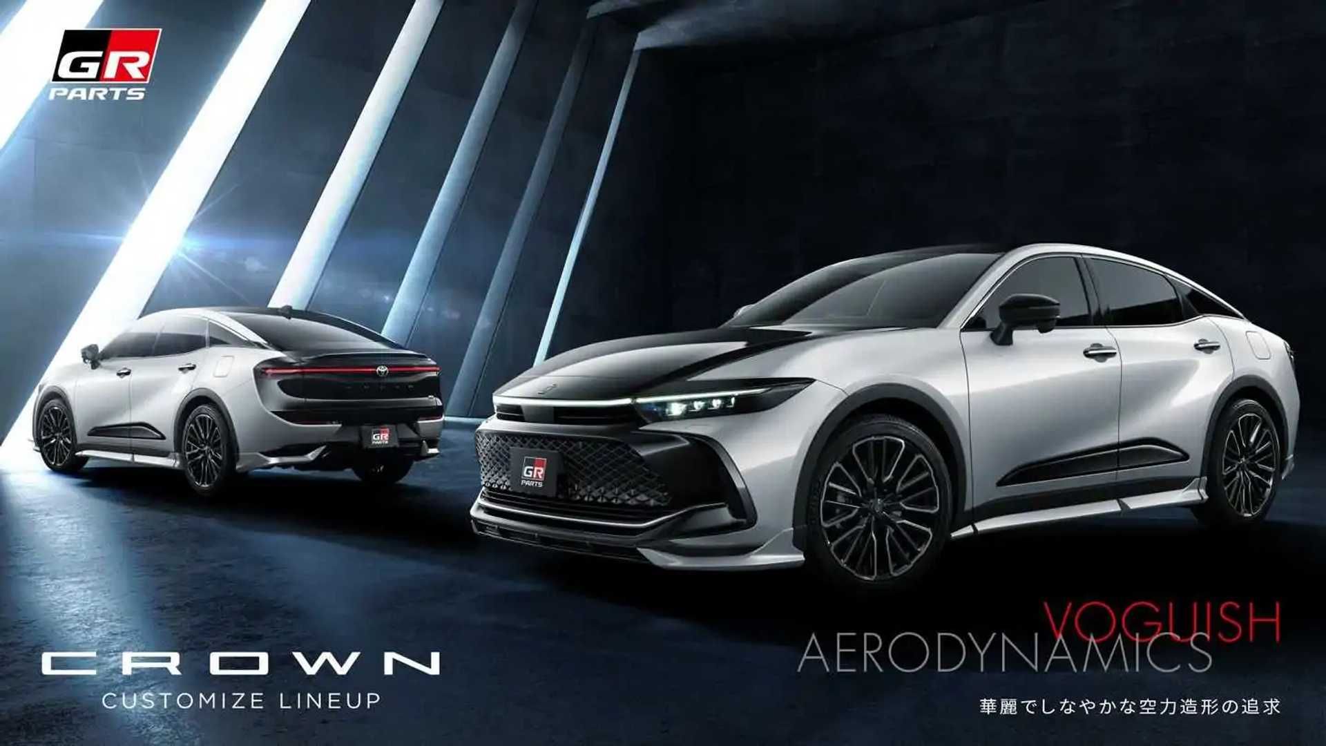 ▲日規新年式TOYOTA Crown Crossover推出GR運動化套件！（圖／翻攝自TOYOTA）