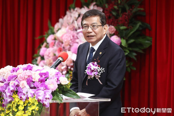 ▲中華郵政董事長王國材。（圖／記者林敬旻攝）