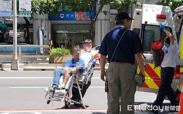 ▲捷運松江南京站共構大樓發生觸電意外。（圖／記者黃彥傑攝）