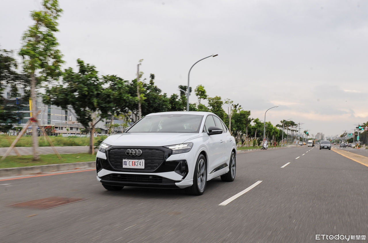 ▲Audi Q4 e-tron 55 Sportback。（圖／記者林鼎智攝）