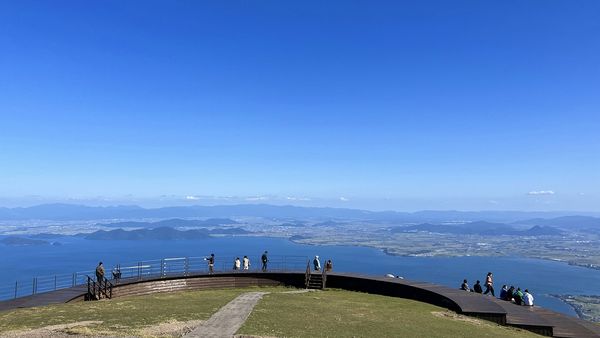 ▲▼俯瞰琵琶湖的最佳位置，京都近郊一日遊的夏日空中樂園。（圖／CJ夫人提供）