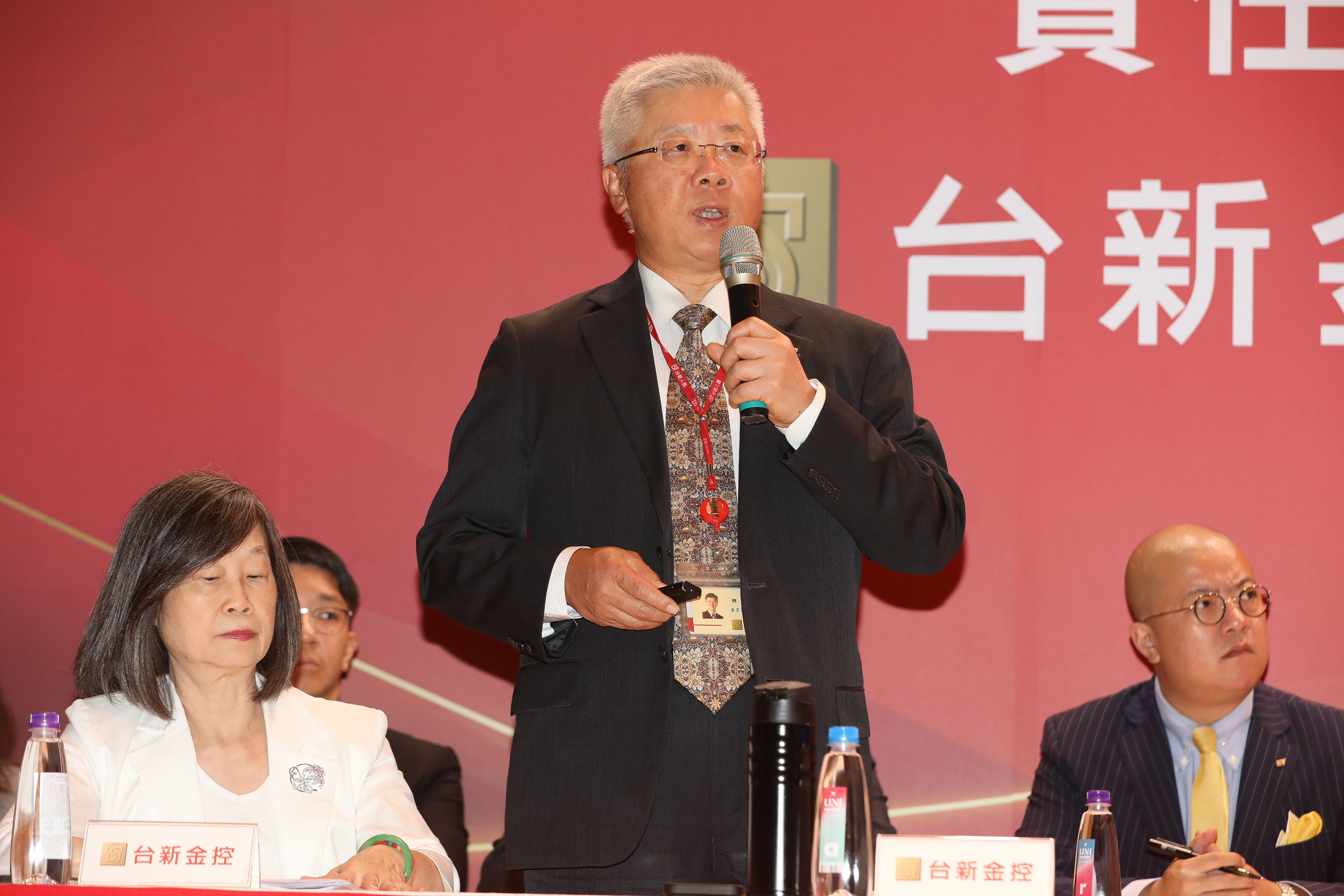 ▲▼  台新金控與新光金控合併-林維俊總經理。（圖／記者黃克翔攝）