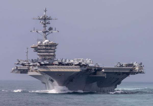 ▲▼林肯號航母（USS Abraham Lincoln, CVN-72）。（圖／美國海軍）