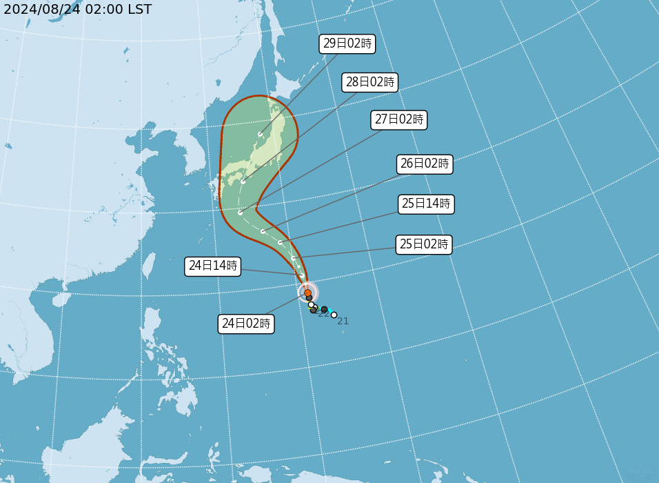 ▲▼高溫燈號。（圖／中央氣象署）