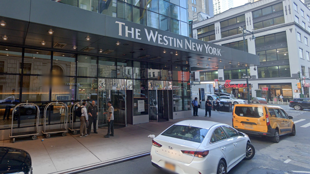 ▲▼紐約時報廣場威斯汀飯店（Westin at Times Square）。（圖／翻攝Google Maps）