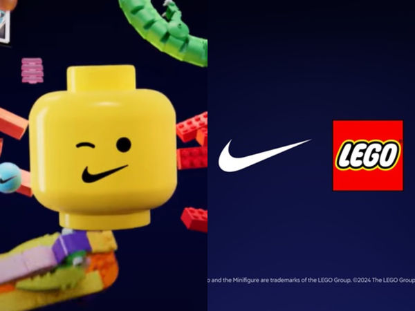 夢幻聯動！NIKE宣布與LEGO長期合作　全新「樂高版勾勾」Logo曝光