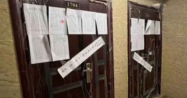 大陸安徽省合肥市女子李梅名下位於湖南省長沙市的87套住宅被查封，近日即將拍賣，此事引發熱議。（圖／翻攝自微博）