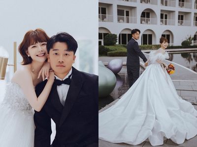 Twinko可青曬絕美婚紗照！深V曲線辣翻…155嬌小身材穿長澎裙圓夢