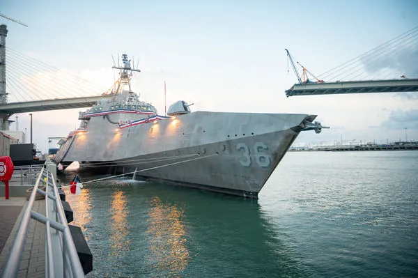 ▲▼美國海軍獨立級濱海戰鬥艦「金斯維爾號」（USS Kingsville, LCS 36）。（圖／美國海軍）