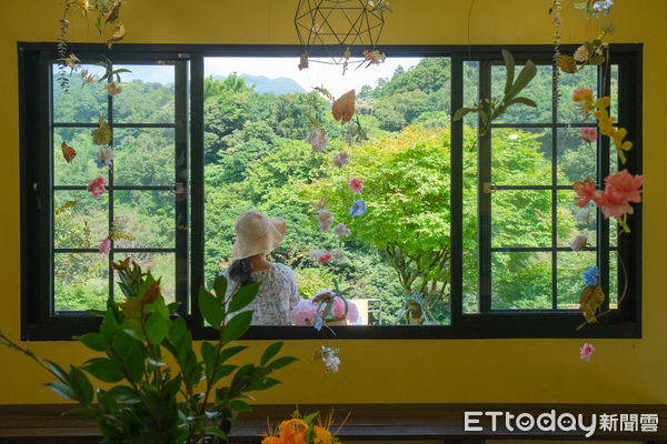 ▲竹子湖「田間美術館」藝術小旅行正式展開,竹子湖景點,小油坑橋能就近欣賞到火山爆裂口,黑森林,大梯田花卉生態農園,故鄉金針花農園。（圖／記者彭懷玉攝）