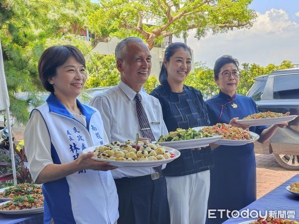 ▲慈濟草屯聯絡處舉辦吉祥祈福會，推廣蔬食愛地球活動。（圖／慈濟基金會提供）