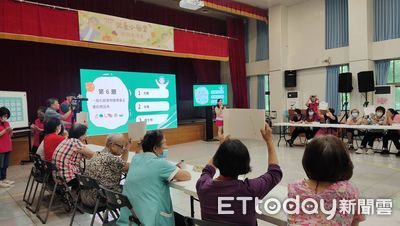 南投銀養小學堂活動促青銀共學　4歲至82歲分組比拚搶答營養知識題