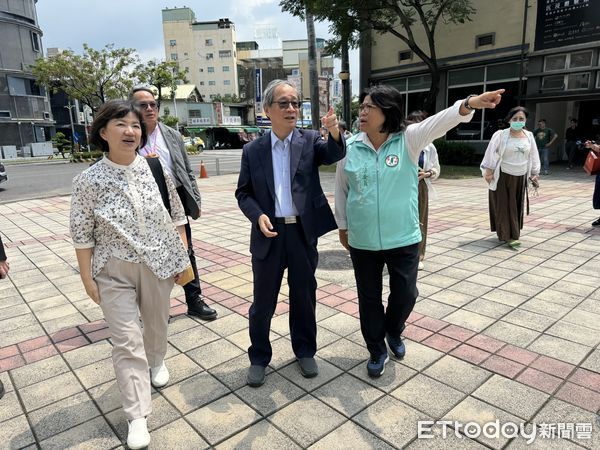 ▲▼   藝術與歷史的交會 王美惠與李遠部長訪視嘉義文創園區 。（圖／王美惠立委服務處提供）