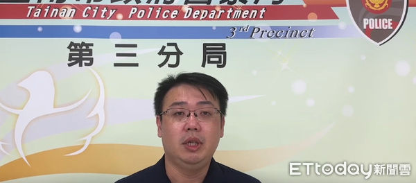 ▲台南市警三分局安順所所長陳冠均指出，針對網路所傳台南「便利商店盃格鬥賽」一案，經查警方並沒有接獲報案，將調閱監視器依法偵辦。（圖／記者林東良翻攝）