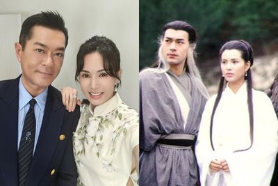 《神鵰俠侶》小龍女、楊過隔29年合體！李若彤同框古天樂網嗨：在一起