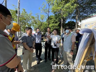 陳亭妃協調台電9月底完管線遷移　以利公園北路箱涵11月底完工