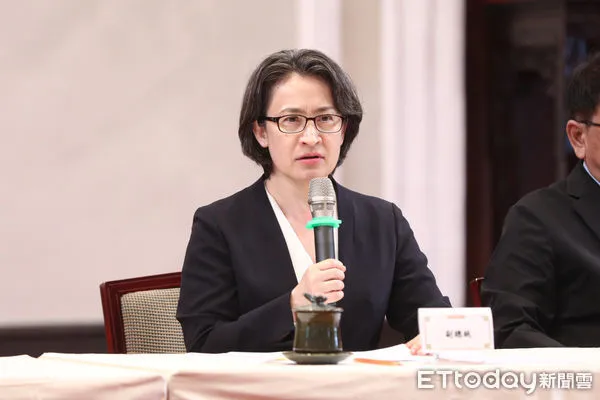 ▲副總統蕭美琴主持司法院正副院長及大法官被提名人介紹記者會。（圖／記者林敬旻攝）