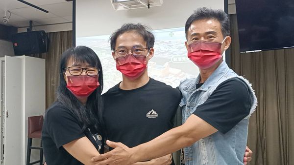 ▲彰化海龍風電CO2外洩，首位重症男出院。（圖／記者唐詠絮攝）