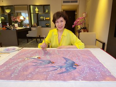 白嘉莉遊英急返台　台灣是福地「認真考慮置產」