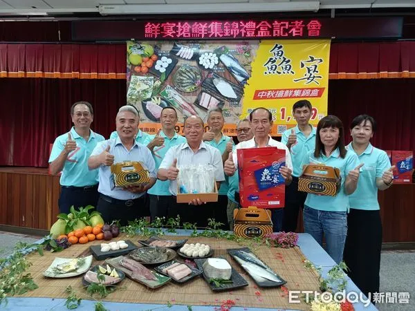 ▲▼蘇澳區漁會推出中秋「鱻宴搶鮮集錦禮盒」。（圖／記者游芳男攝，下同）