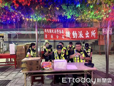 小琉球迎王平安祭典啟動　東港警設置機動派出所提供即時服務