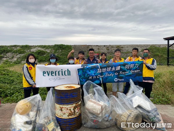 ▲「海灘認養」守護離島海岸。（圖／記者楊漢聲翻攝）