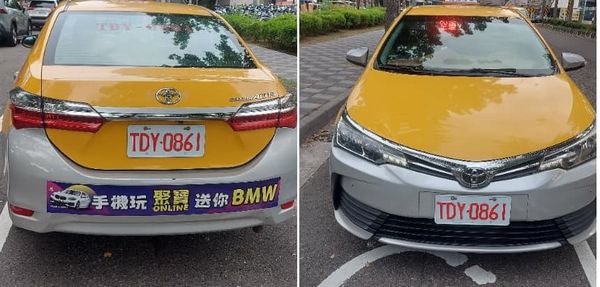 ▲▼ 新竹恐怖計程車復出。（圖／翻攝臉書／新竹大小事）