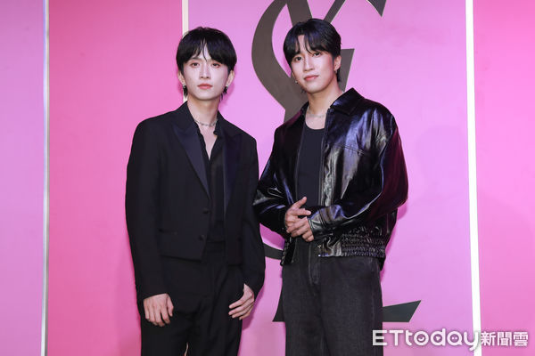 ▲▼婁峻碩、邱鋒澤出席YSL BEAUTY LIGHT CLUB 奢光派對。（圖／記者周宸亘攝）