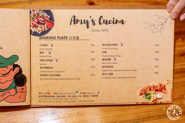 ▲▼墾丁AMY’S CUCINA 阿美披薩店，墾丁大街上人氣名店。（圖／部落客桃桃提供）