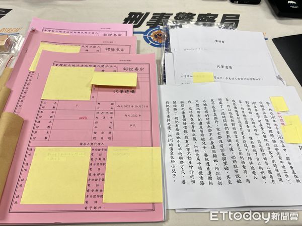 ▲蔡姓主嫌夥同里長、書記官、議員服務處主任、戶政士等公務員涉嫌偽造遺囑侵吞亡者地產。（圖／記者張君豪翻攝）