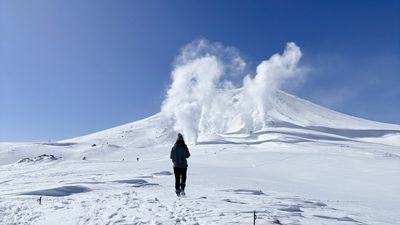 北海道「眾神的遊樂園」雪白色一望無際