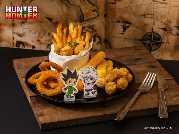 ▲《HUNTER×HUNTER獵人》輕食店9/5-11/24 誠品R79 中山地下書街開賣。（圖／業者提供）