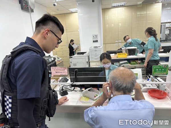 ▲▼警方舉案例勸說聯合行員成功阻詐。（圖／大園警分局提供）