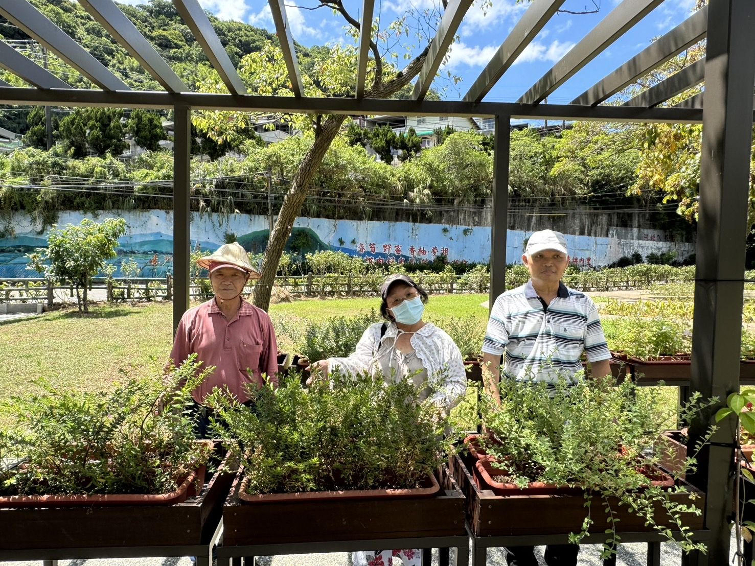 ▲汐止區農會打造綠色照顧園區。（圖／新北市農業局提供）