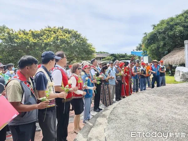 ▲▼花蓮豐濱鄉公所於靜浦國小校區戰役遺址舉行阿美族Cepo’戰役147周年追思致敬活動。（圖／豐濱鄉公所提供，下同）