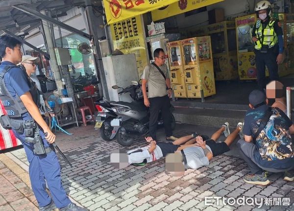 ▲枋寮警分局逮獲陳嫌3車手            。（圖／記者陳崑福翻攝）