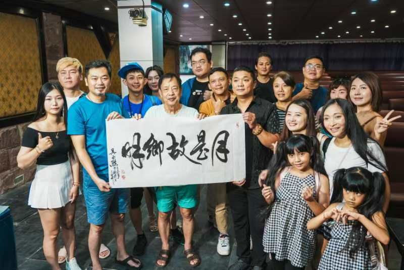 ▲浙江台州椒江區舉辦「中秋月圓 非遺無缺」兩岸同胞迎中秋參訪活動。（圖／主辦方提供）