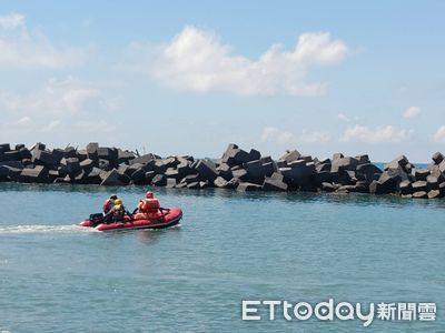 高雄漁民疑落海失聯！膠筏海上獨漂　陸海空搜索33hrs仍未尋獲