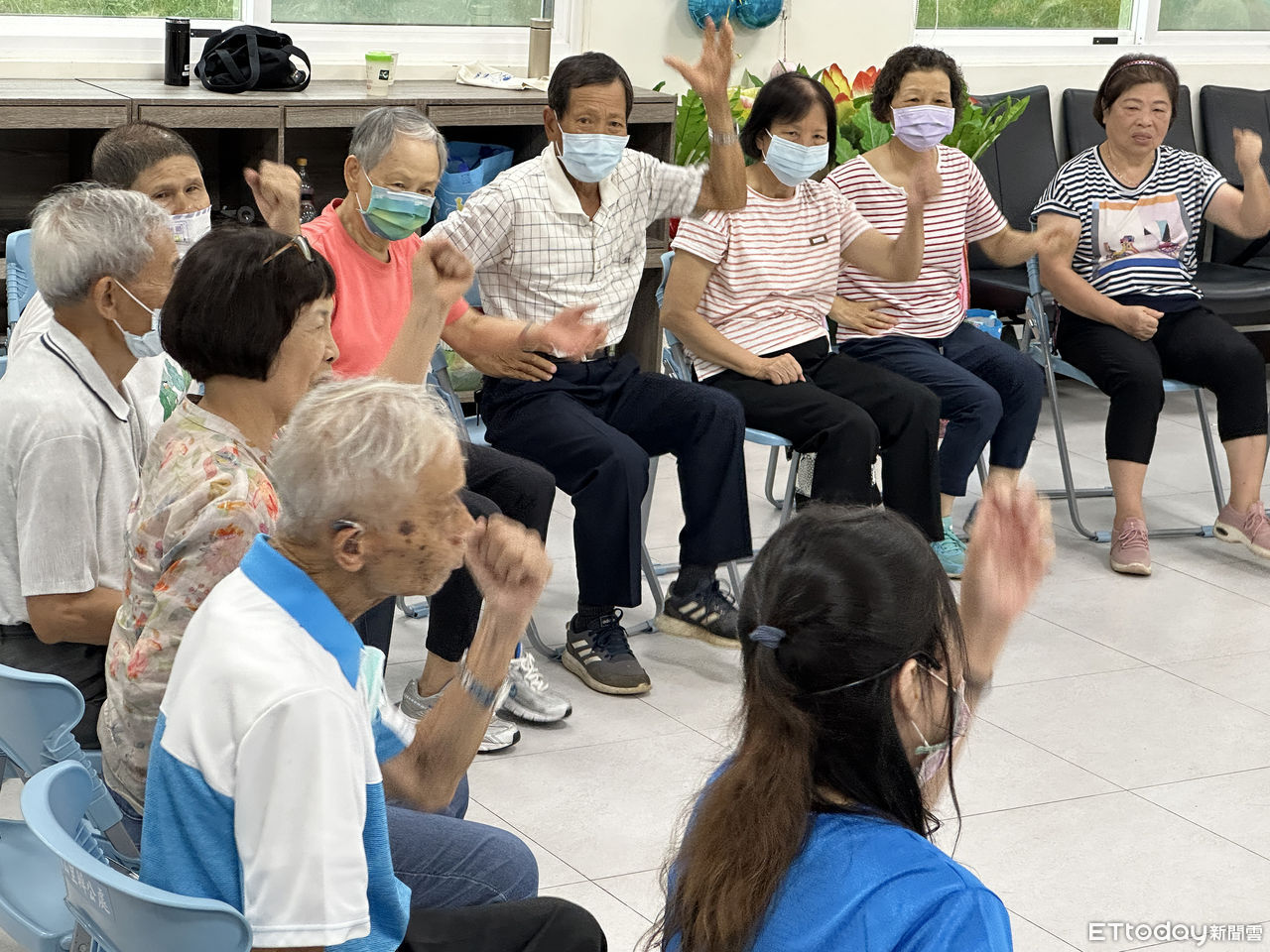 ▲活躍老化、老人活動（專題用）。（圖／記者林緯平攝）