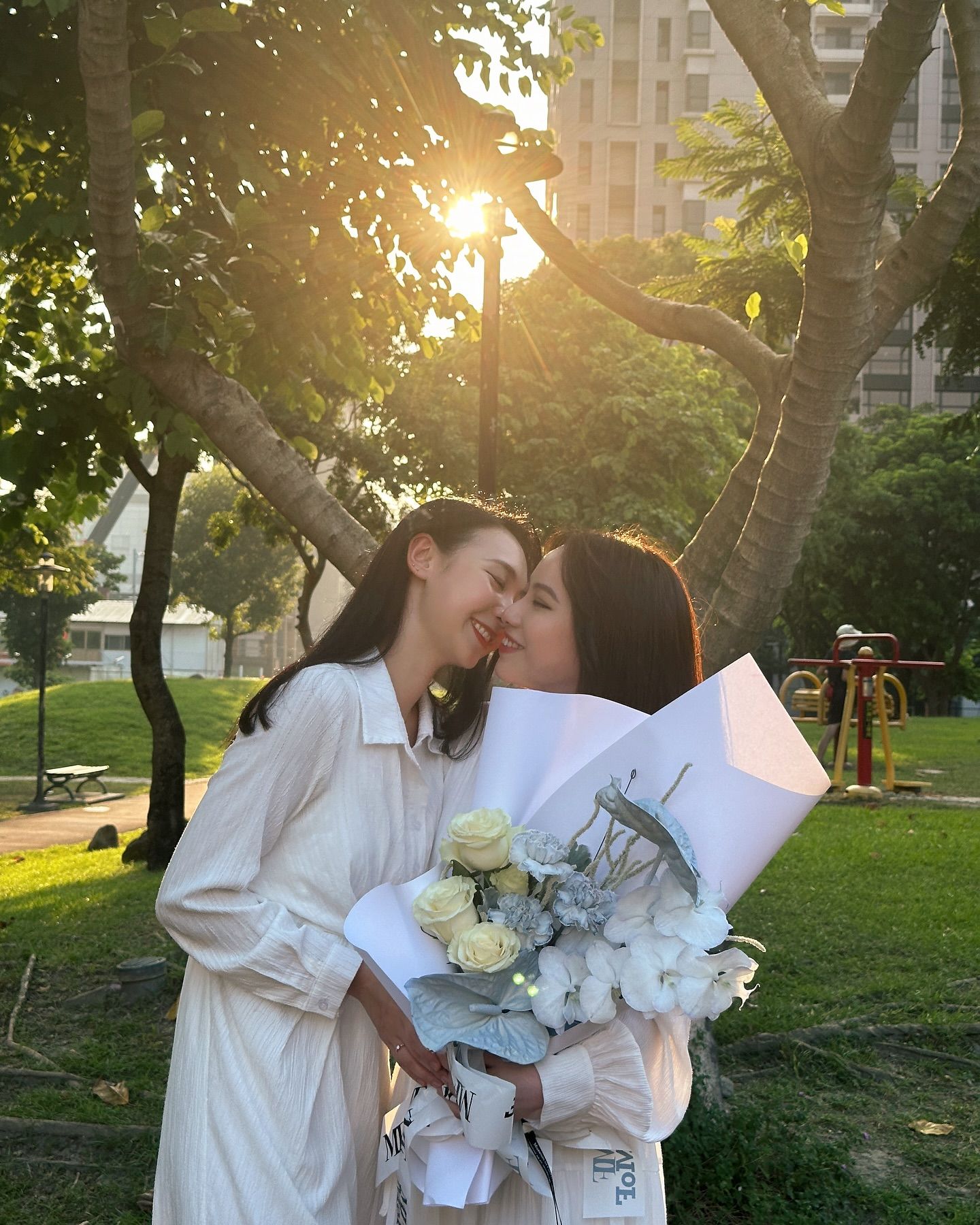 ▲▼同志YTR阿卡貝拉宣佈結婚！　交往5年修成正果。（圖／翻攝自Instagram／caroline3469）