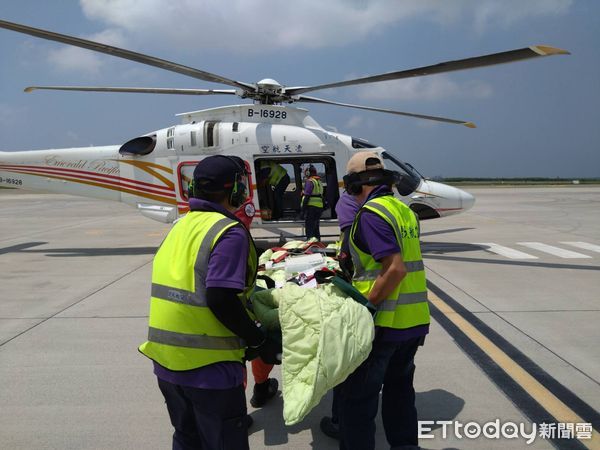 ▲澎湖空中醫療守護神凌天航空再創後送新紀錄，24小時5件醫療任務。（圖／記者郭世賢翻攝，下同）