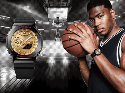 G-SHOCK 4度聯手NBA球星八村壘　籃球場變金錶盤、數字像計時器