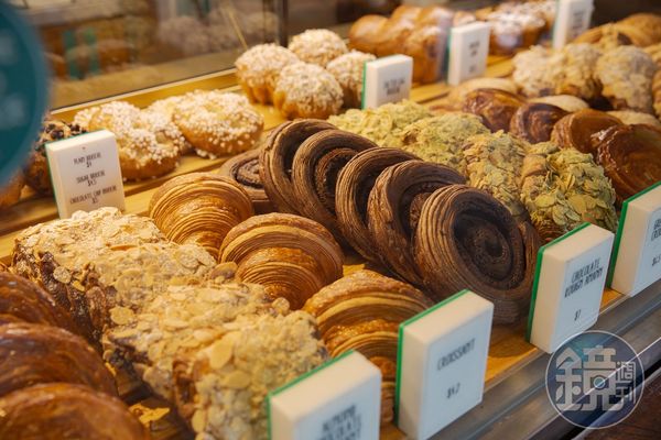 Tiong Bahru Bakery的法式麵包是他們的招牌。