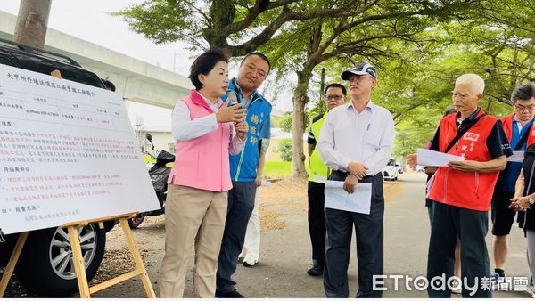 ▲▼台中海線1800戶25年以來水質惡劣難喝，議員楊啟邦承續父志爭取年底完工。（圖／立委楊瓊瓔提供，下同）