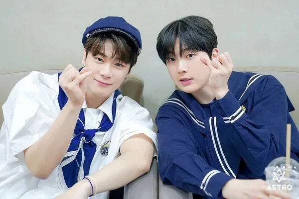 ▲▼MOONBIN & SANHA。（圖／翻攝自X）