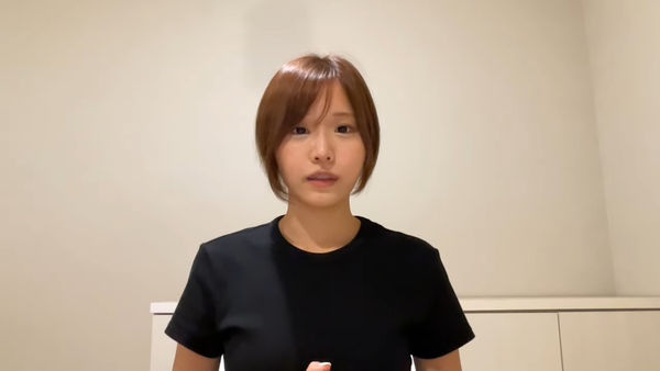 ▲▼本鄉愛鞠躬道歉認與已婚實況主加藤純一交往。（圖／翻攝自X、YouTube）