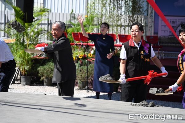 ▲▼佛教慈濟慈善事業基金會協助援建「大愛屋」，舉行新建工程動土奠基典禮儀式。（圖／花蓮縣政府提供，下同）