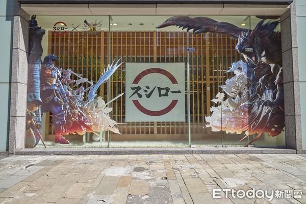 ▲壽司郎x《魔物獵人》主題店全台僅有3家。（圖／壽司郎提供）